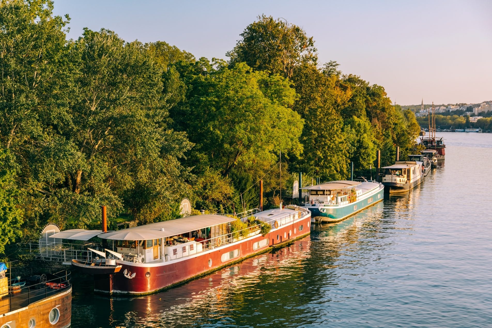 The banks of the Seine